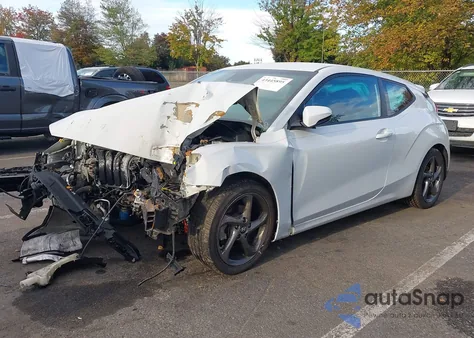 2020 Hyundai Veloster 2.0 from USA, damaged, VIN KMHTG6AF4LU023921